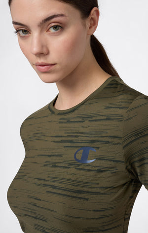 Women’s Quick-Dry Sports Crewneck T-Shirt