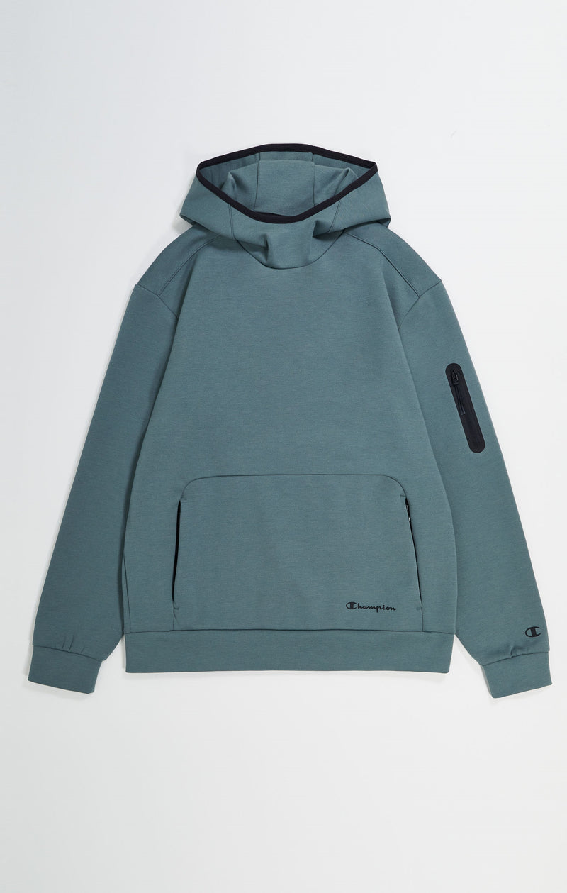Minimal Zip Pocket Hoodie