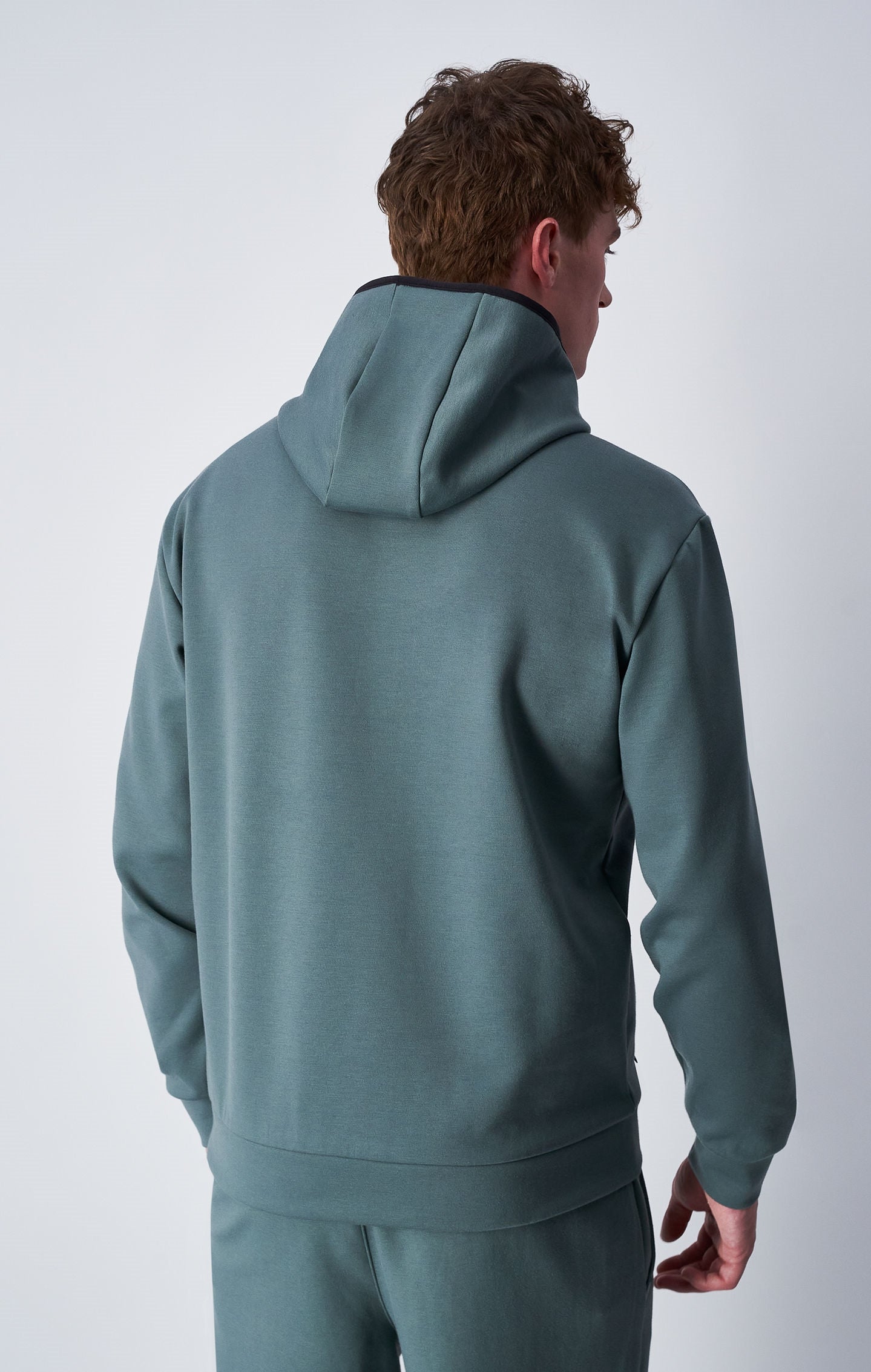 Minimal Zip Pocket Hoodie