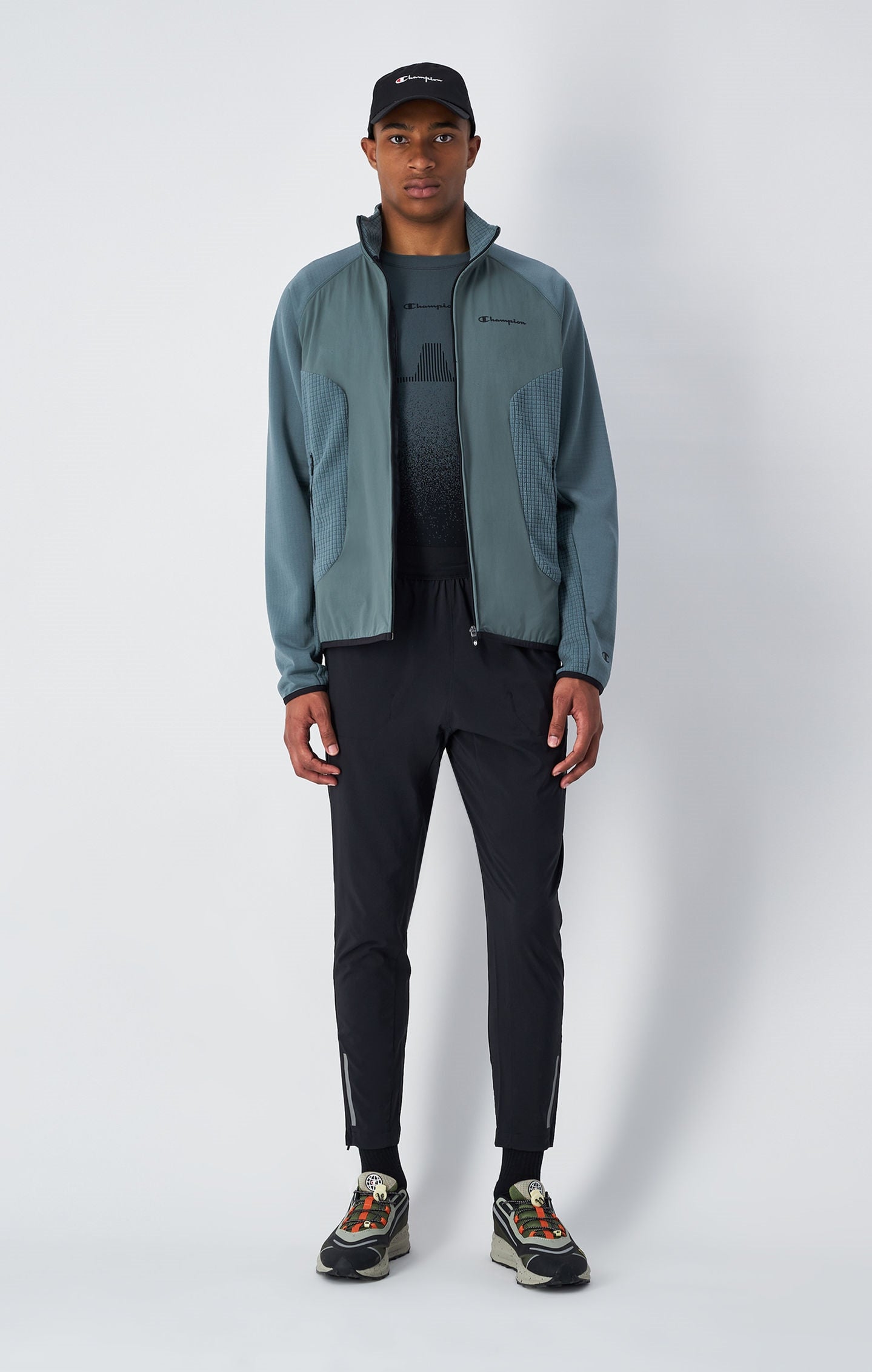 Minimal Full-Zip Fleece Sweatshirt