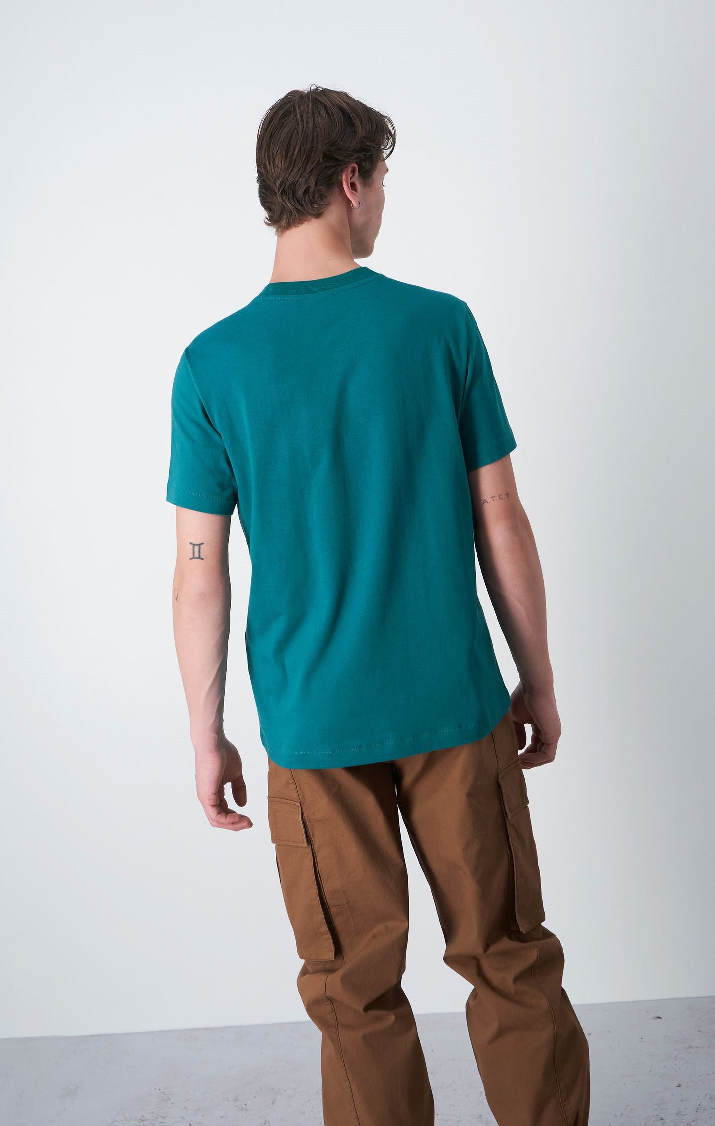 T-shirt In Cotone Con Logo College
