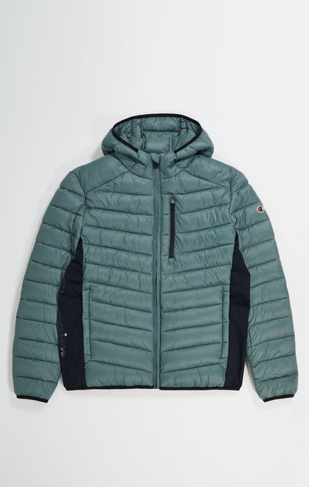 Piumino Con Cappuccio Tech Imbottito