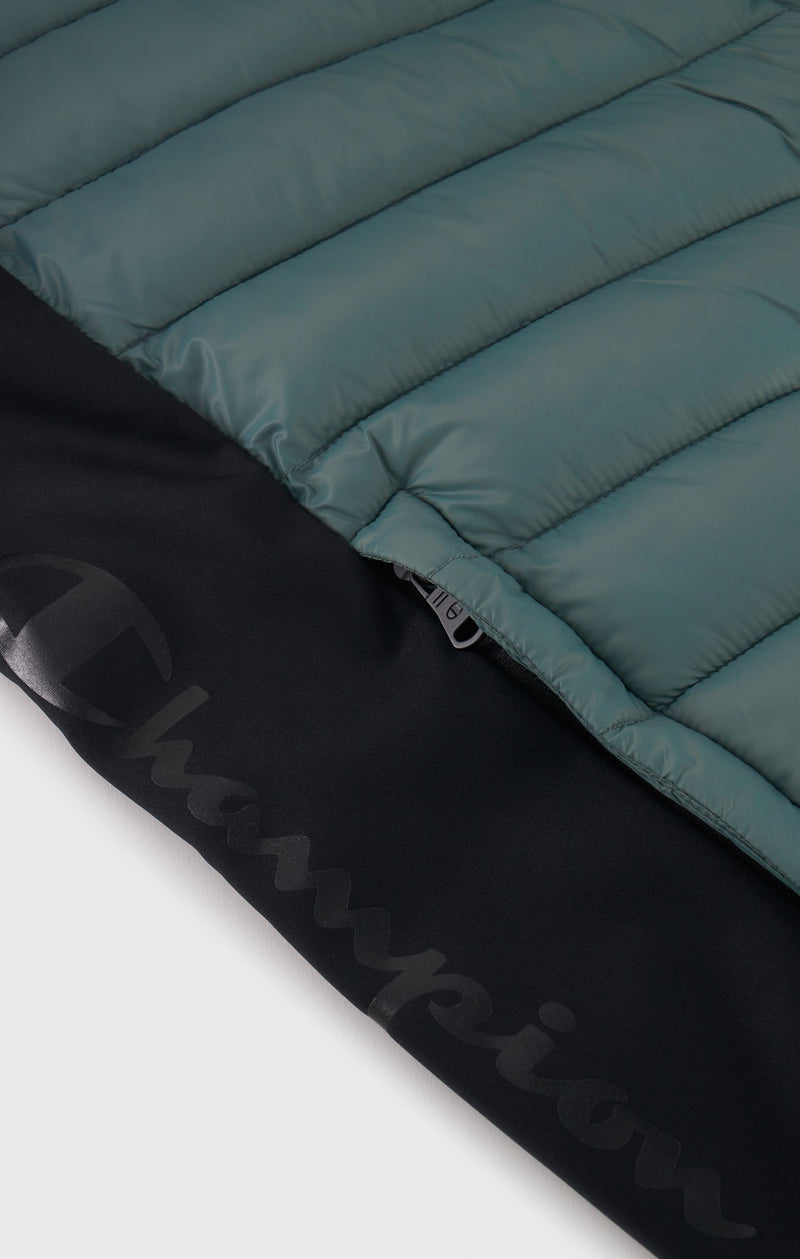 Piumino Con Cappuccio Tech Imbottito
