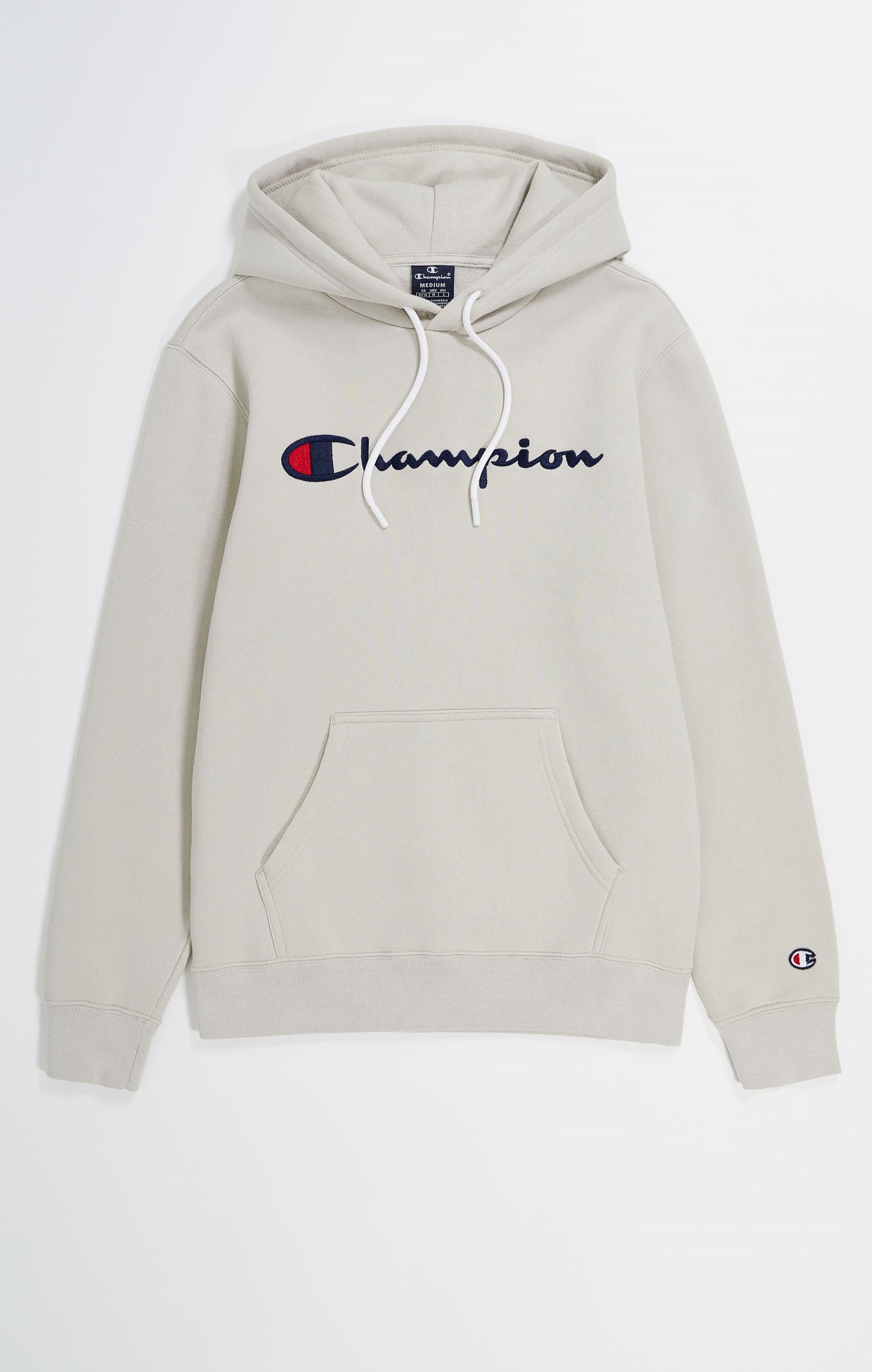 Felpa Con Cappuccio E Logo Champion