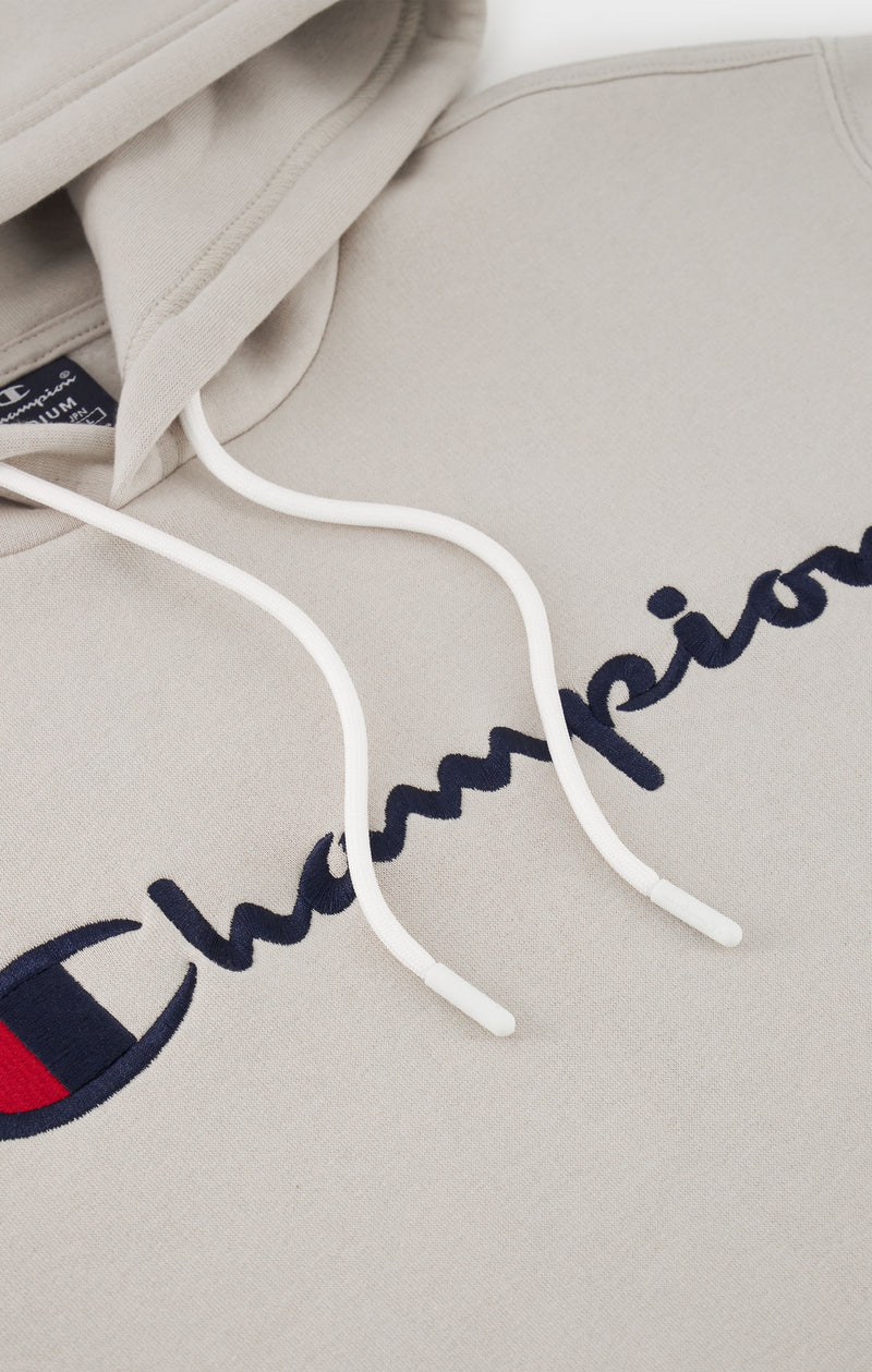 Felpa Con Cappuccio E Logo Champion