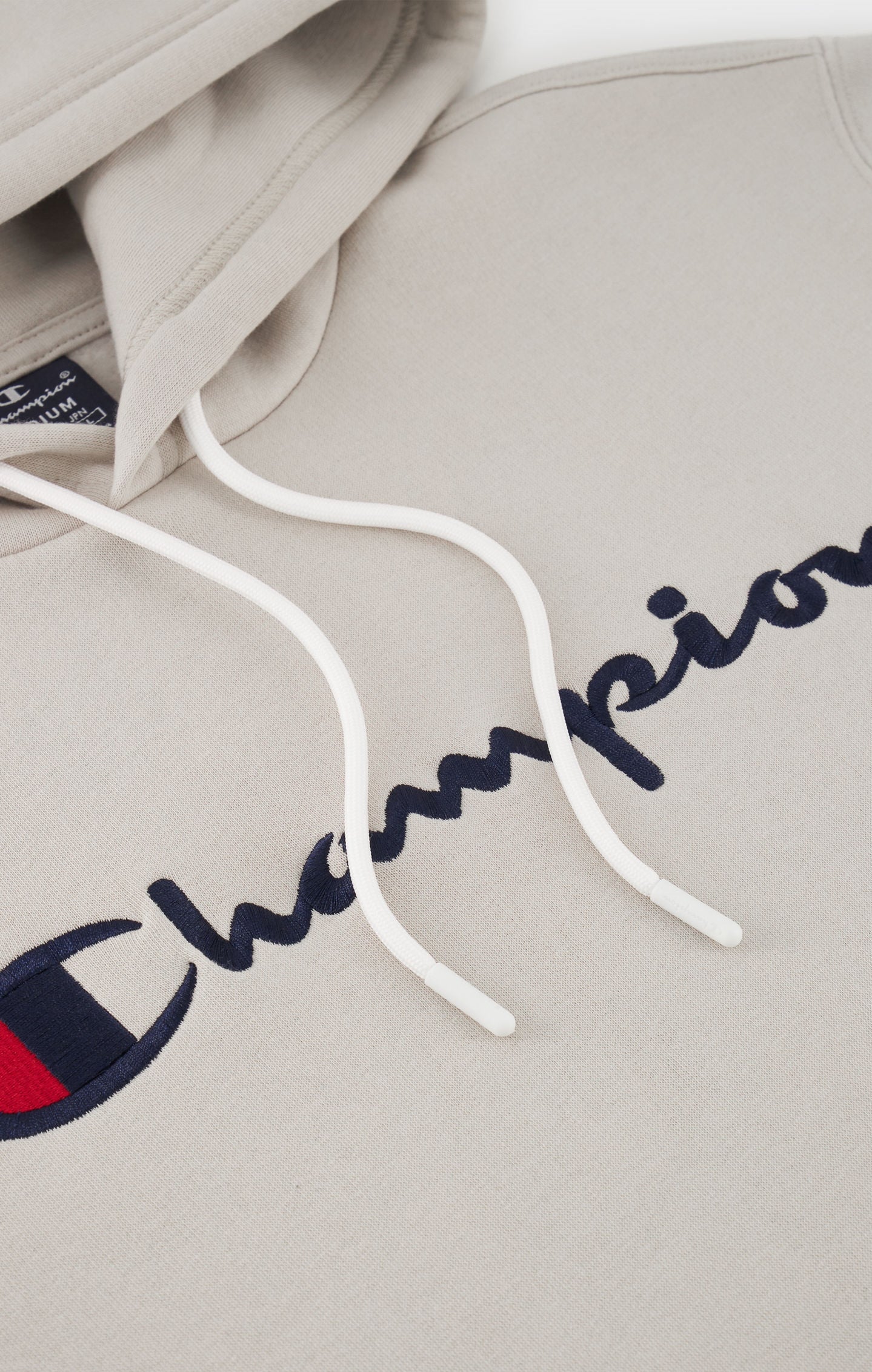 Felpa Con Cappuccio E Logo Champion
