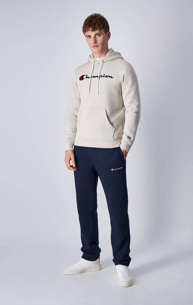 Felpa Con Cappuccio E Logo Champion