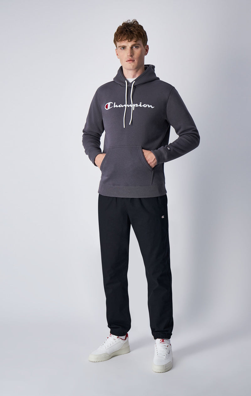 Felpa Con Cappuccio E Logo Champion