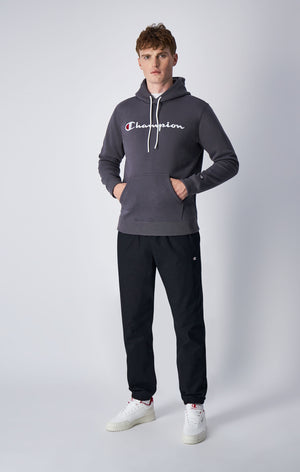 Felpa Con Cappuccio E Logo Champion