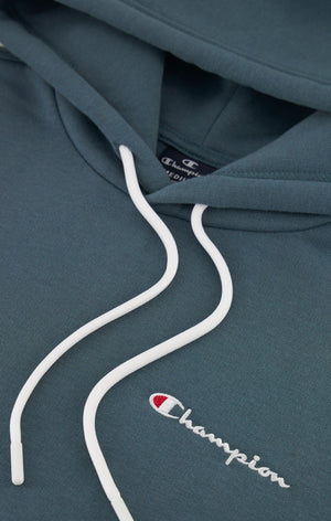 Small Script Logo Fleece Hoodie