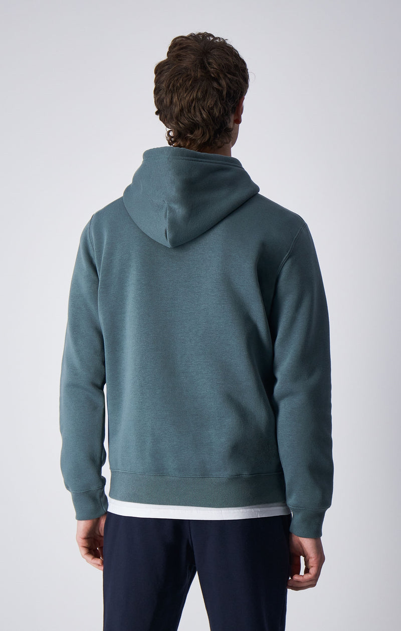 Small Script Logo Fleece Hoodie