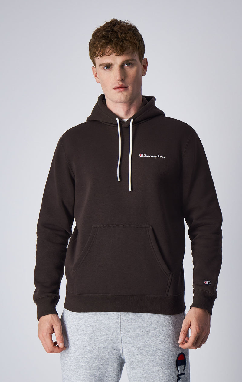 Small Script Logo Fleece Hoodie