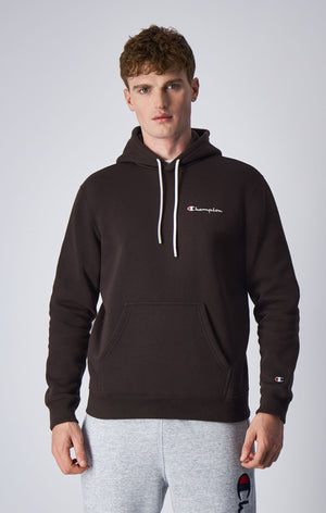 Small Script Logo Fleece Hoodie