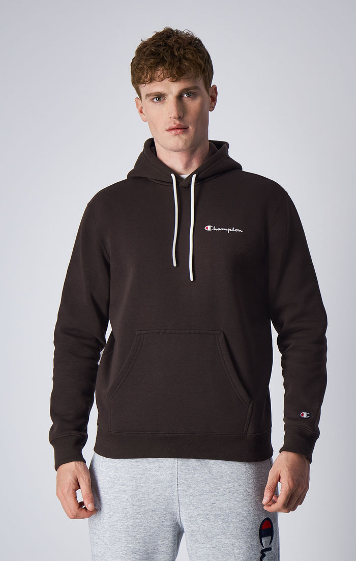 Small Script Logo Fleece Hoodie
