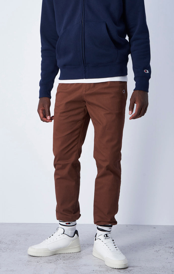 Pantaloni Pesanti In Cotone Delavé
