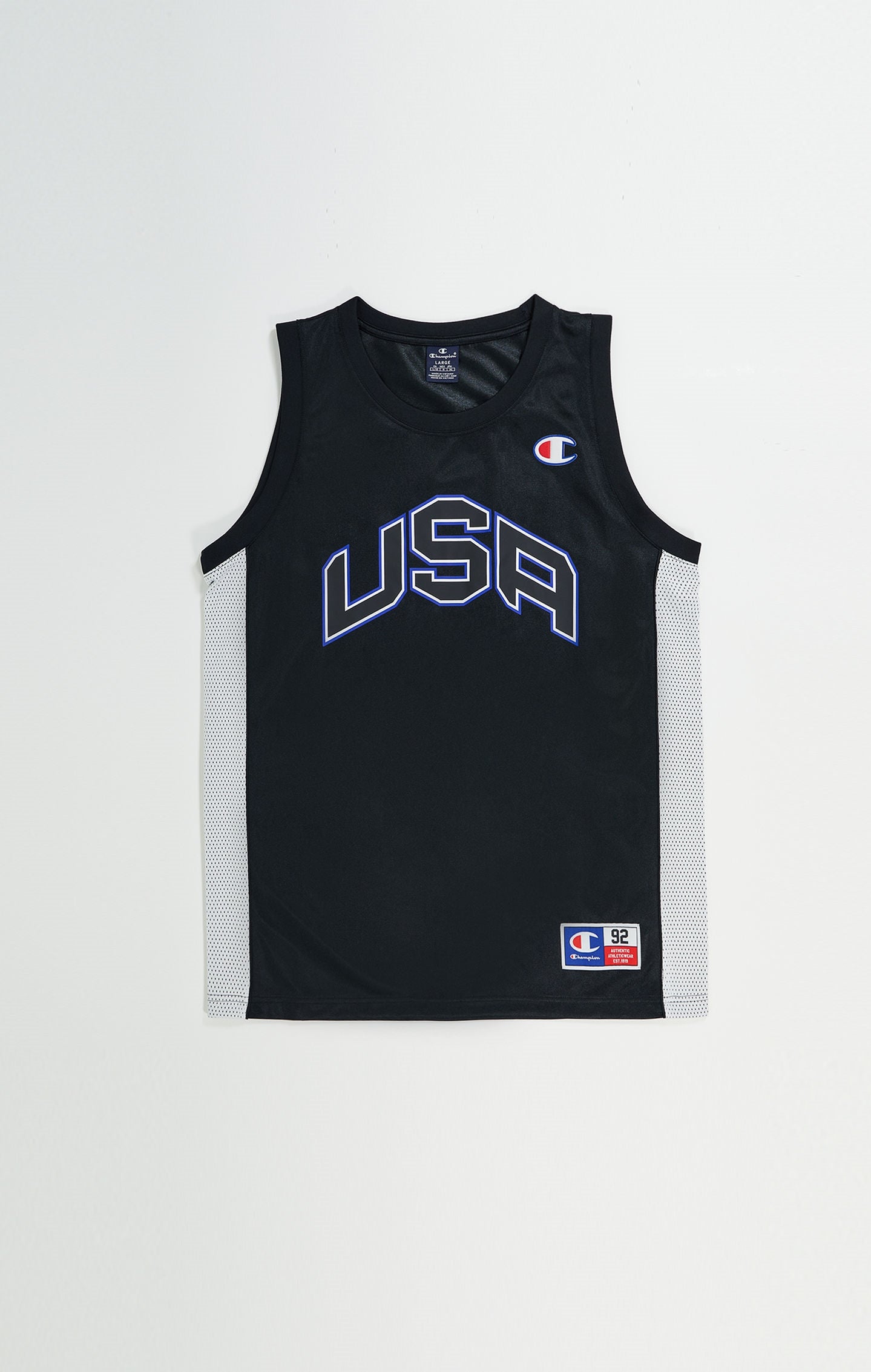 Canotta Mesh Con Logo USA