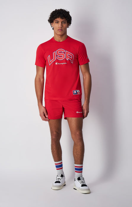 Branded Tape Beach Shorts