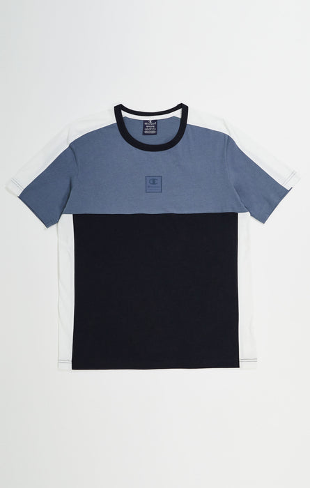 T-shirt Color Block in Cotone