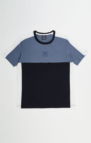T-shirt Color Block in Cotone