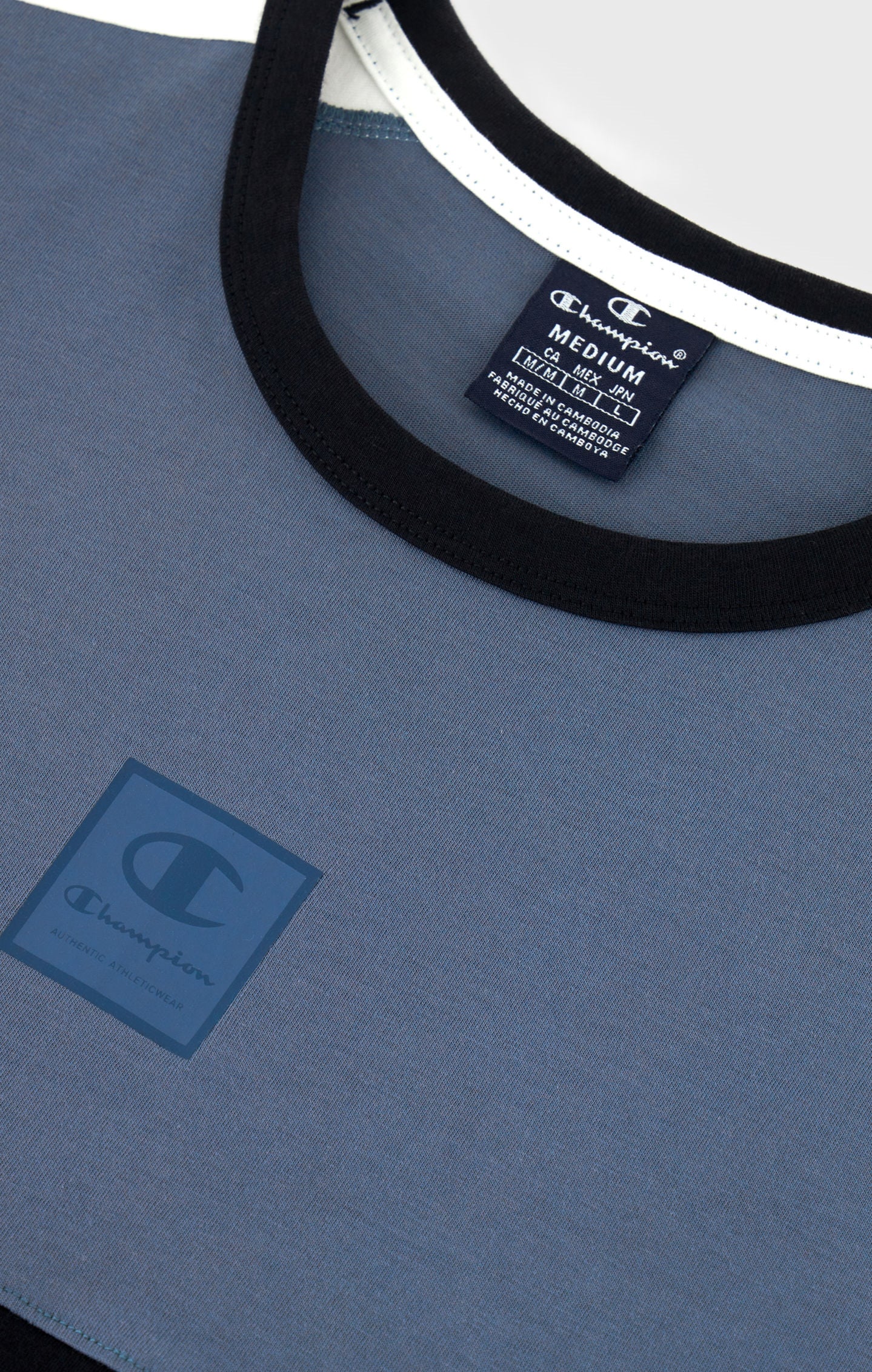 T-shirt Color Block in Cotone