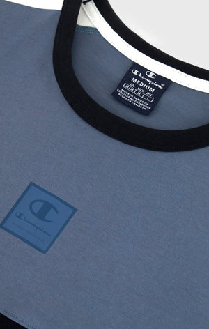 T-shirt Color Block in Cotone