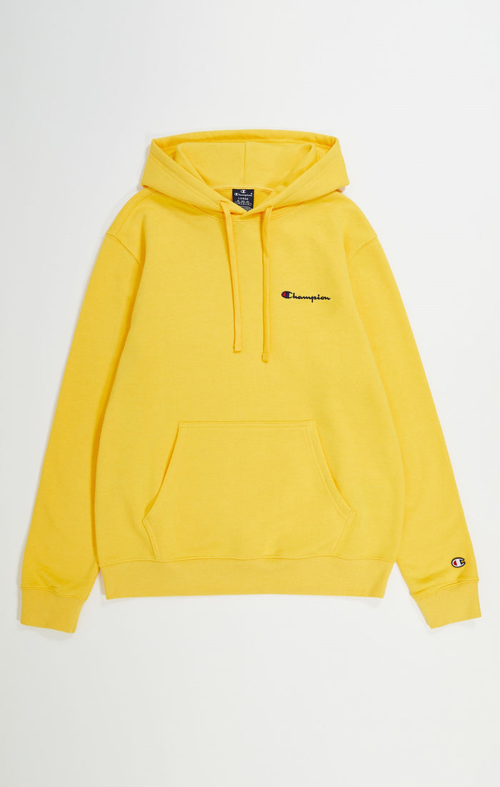 Embroidered Small Script Logo Hoodie