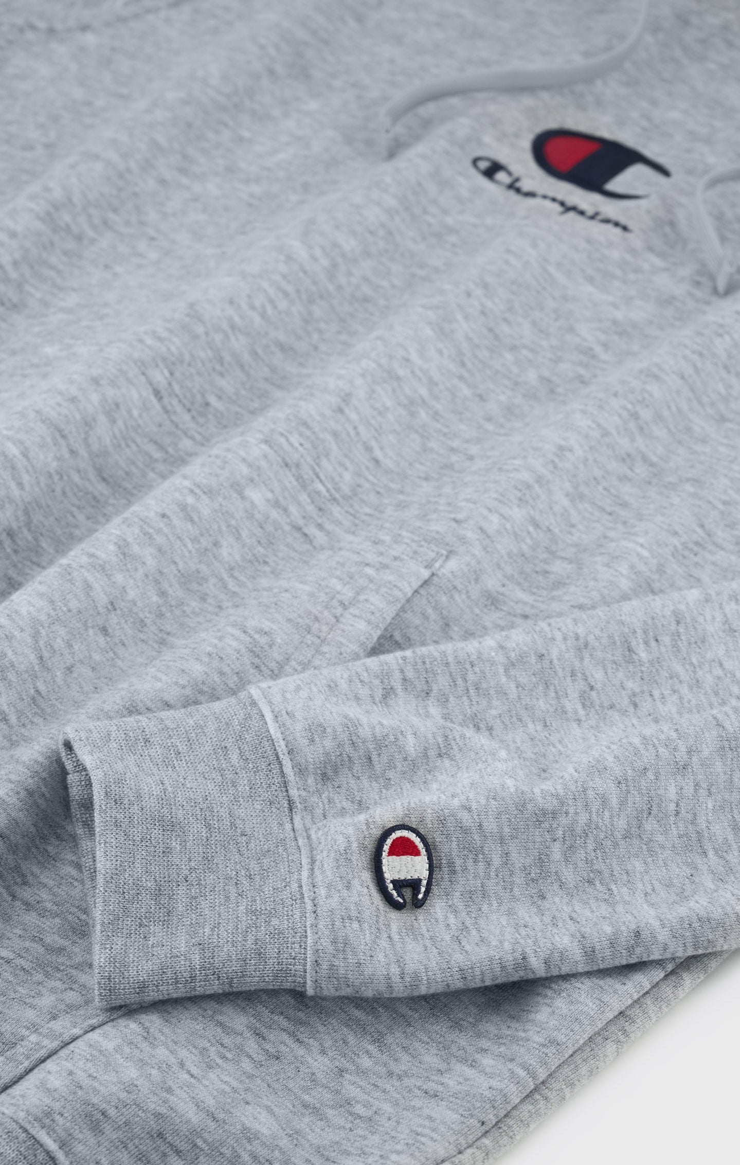 New Champion Logo Hoodie