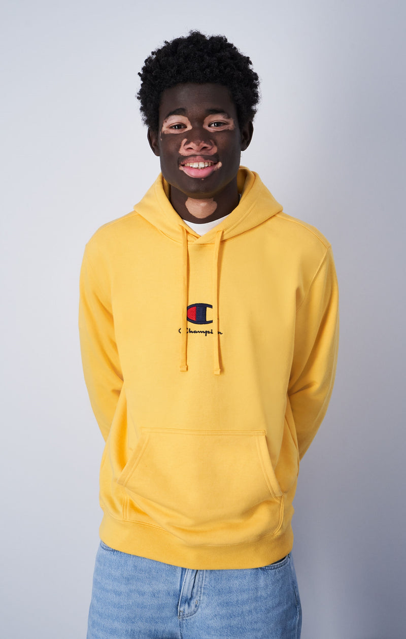 Sudadera Capucha Sudaderas Amarillas Niña Sudaderas Champion