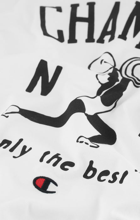 T-shirt In Cotone Stile College