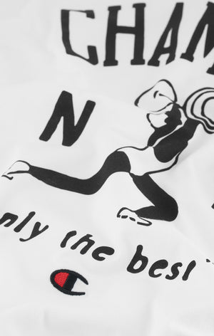 T-shirt In Cotone Stile College