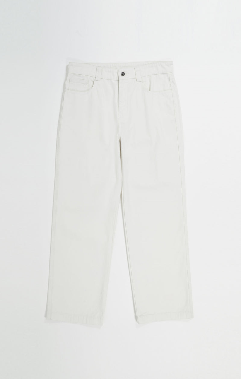 Pantaloni In Cotone Pesante College