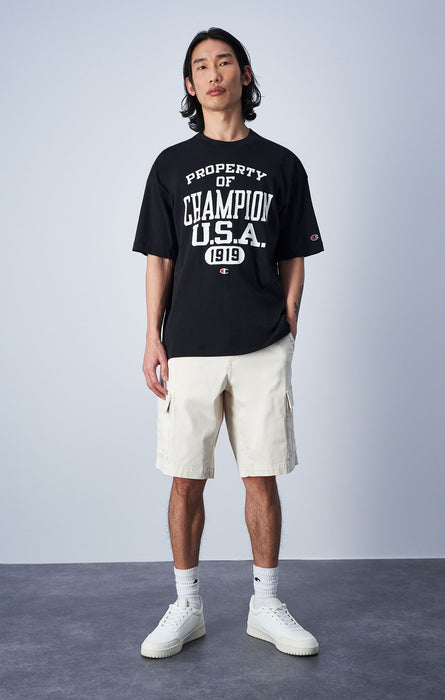 Shorts In Twill Elasticizzato College