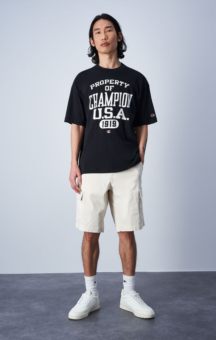 Shorts In Twill Elasticizzato College