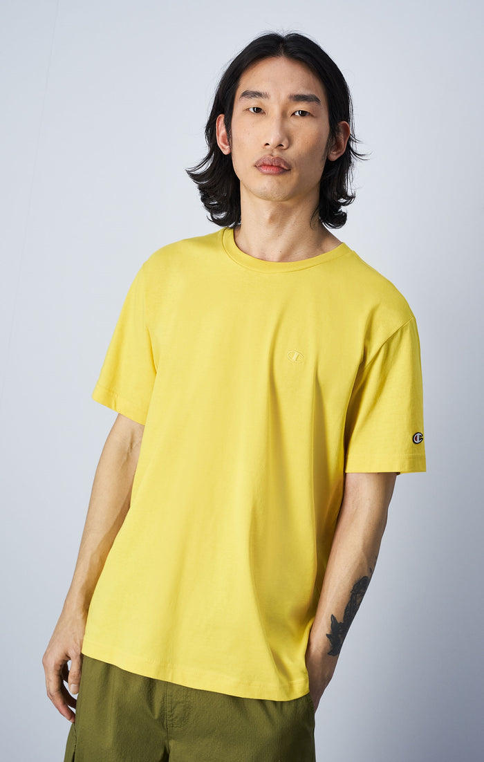 Komfort-T-Shirt mit tonalem C-Logo