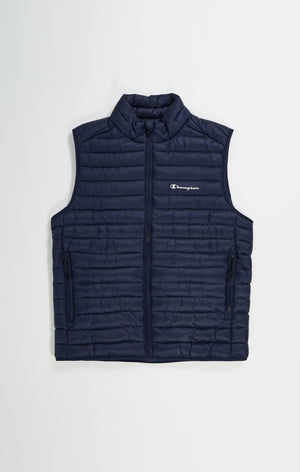 Gilet Imbottito Con Logo Champion