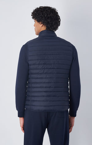 Gilet Imbottito Con Logo Champion
