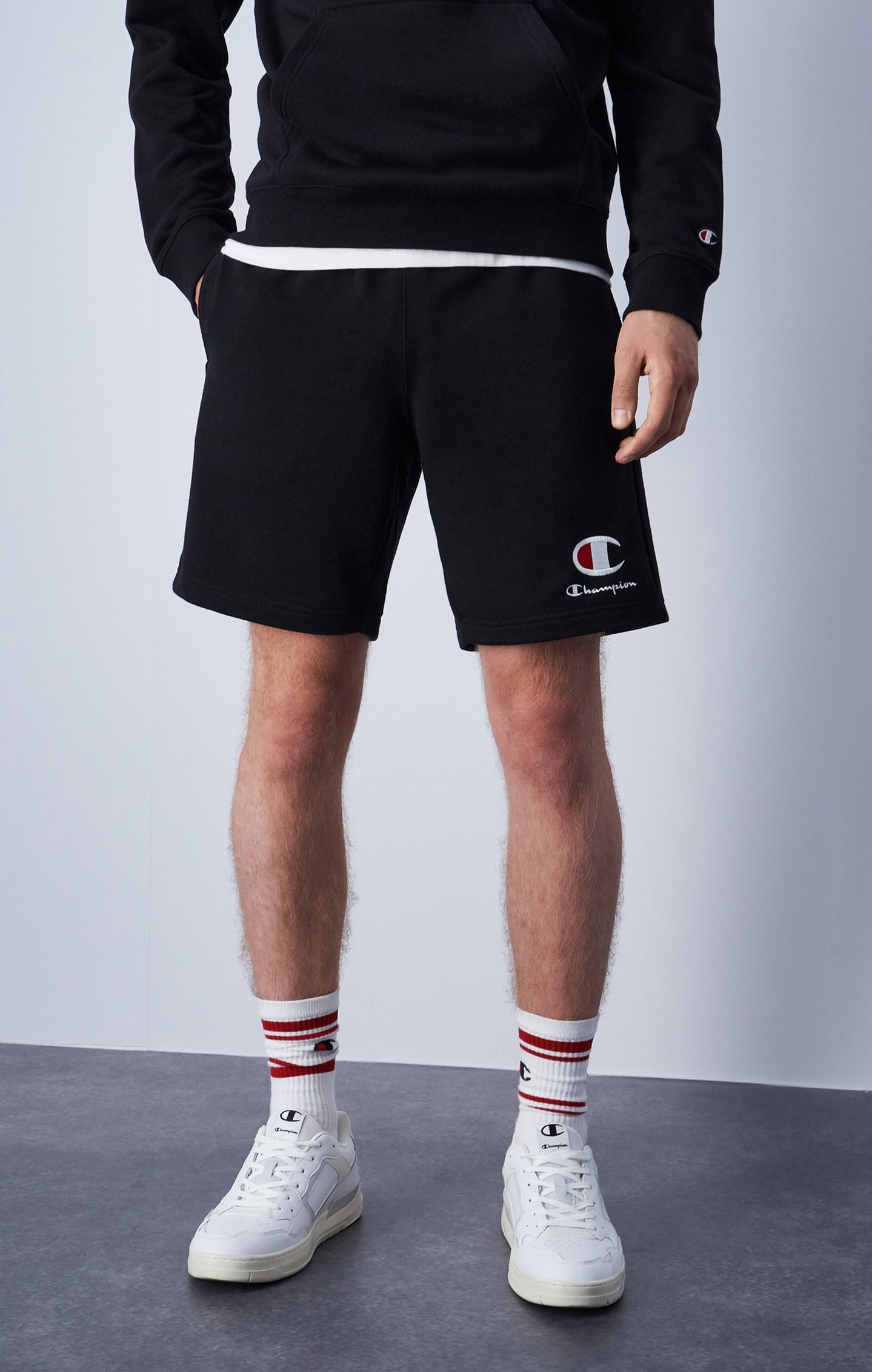 Shorts in French Terry, Logo C Champion