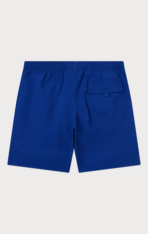 Short de plage avec grand logo