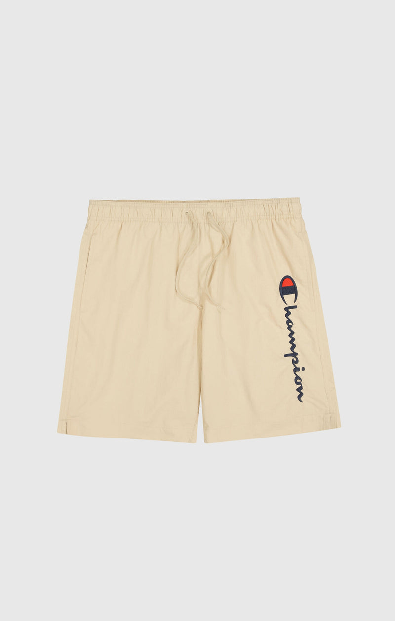 Short de plage avec grand logo