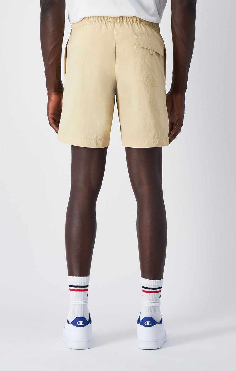 Short de plage avec grand logo