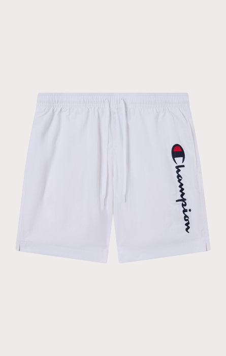 Pantaloneta de playa con logo grande
