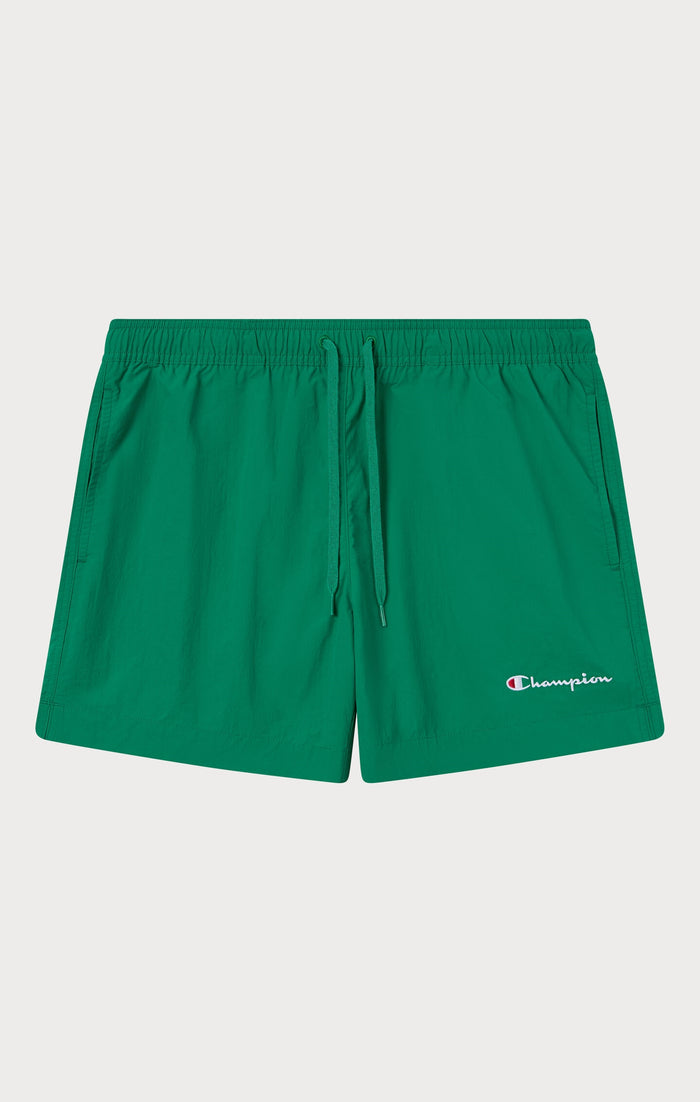 Short de plage avec petit logo