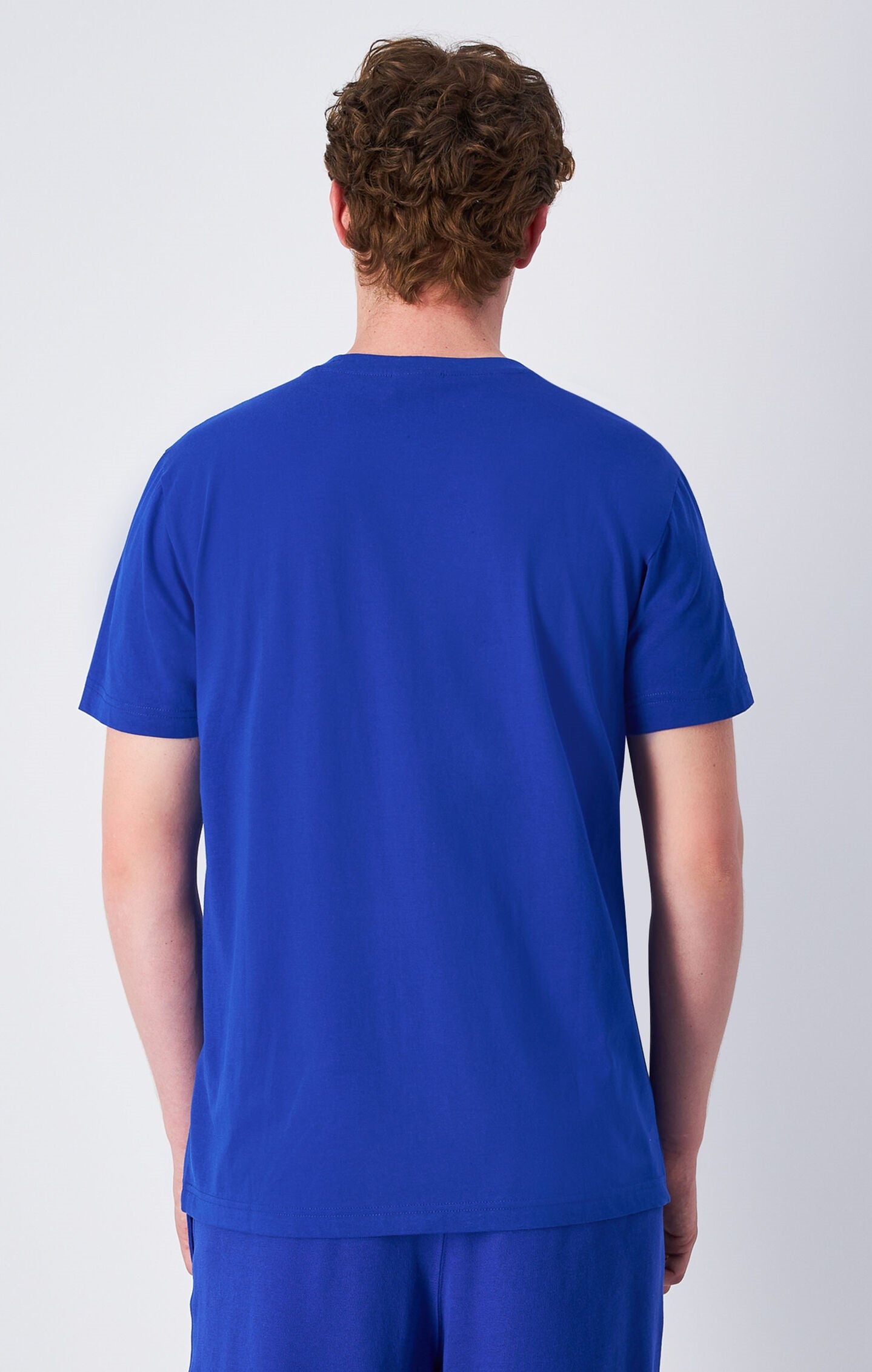 T-shirt en jersey de coton avec grand logo