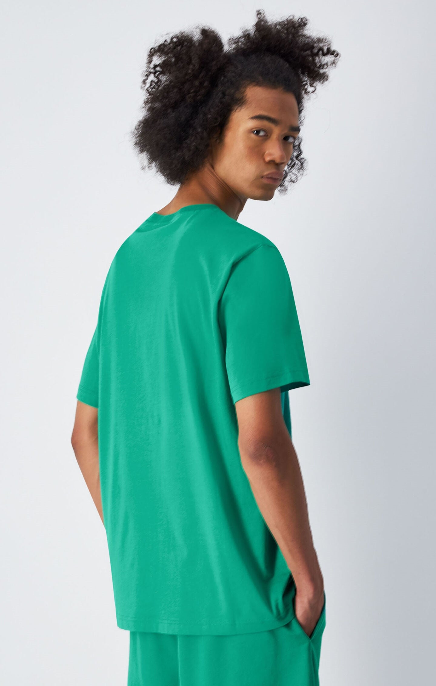 T-Shirt aus Baumwolljersey mit großem Logo