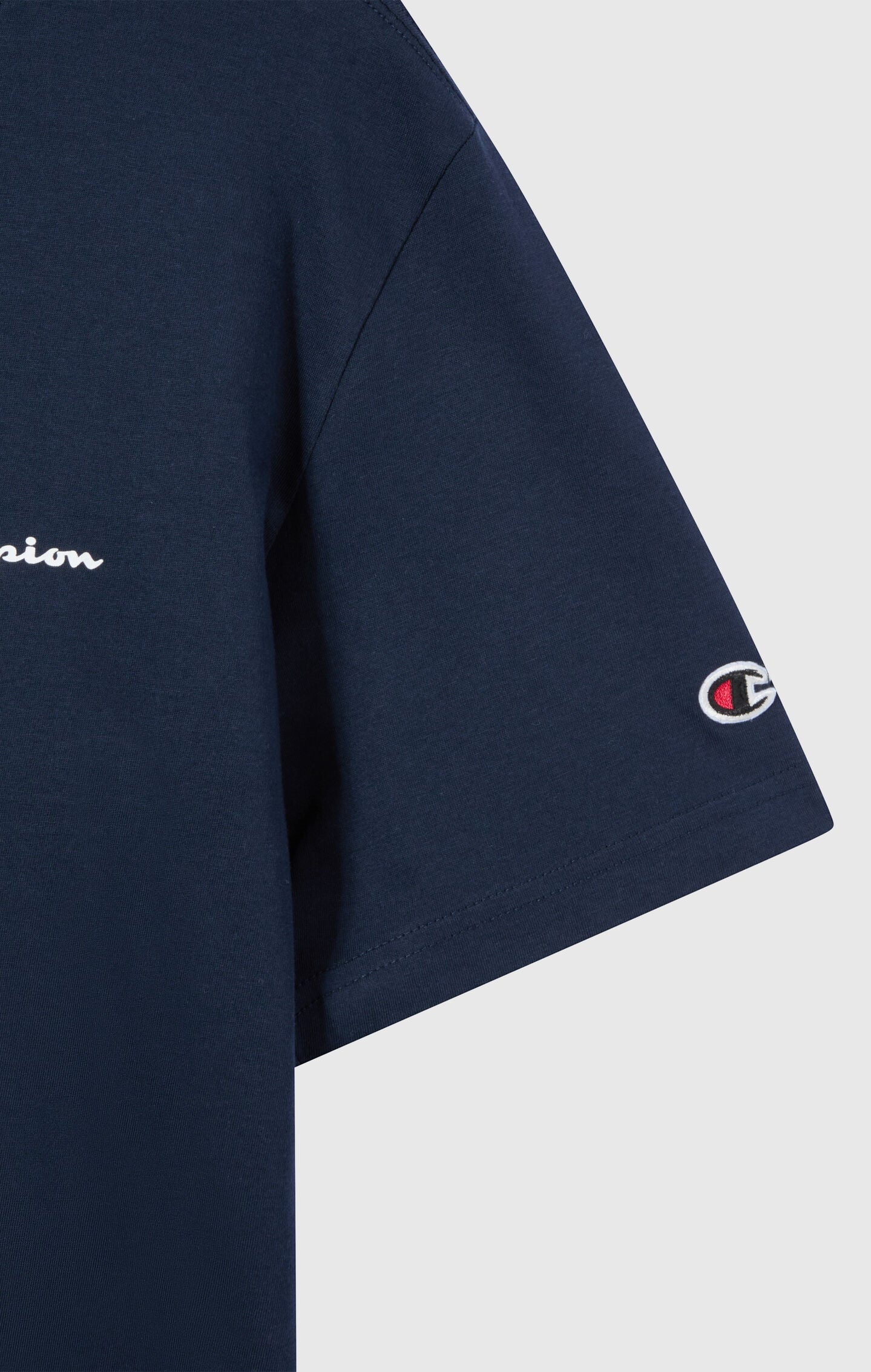 T-shirt in jersey di cotone con logo piccolo