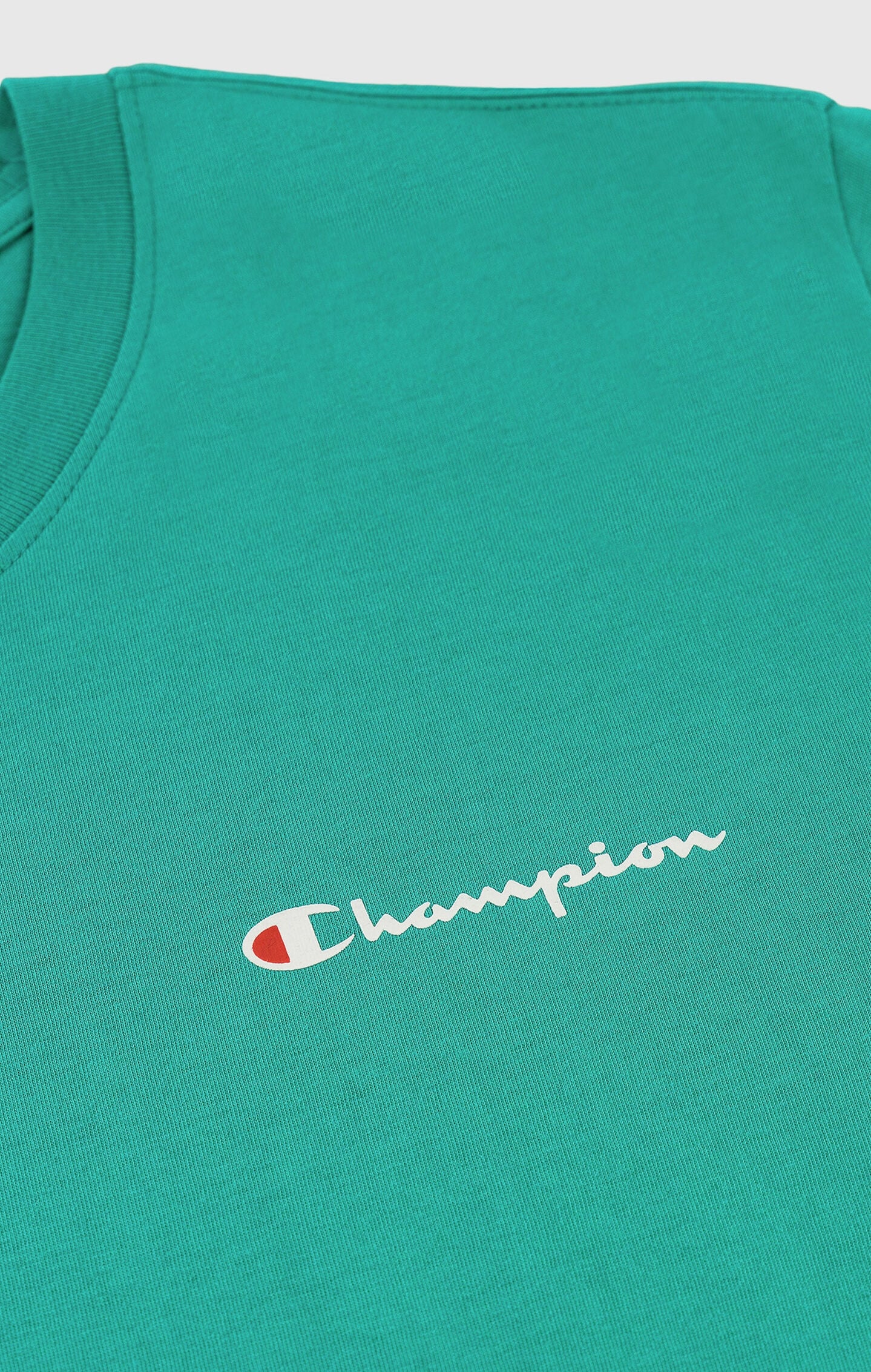 T-shirt in jersey di cotone con logo piccolo