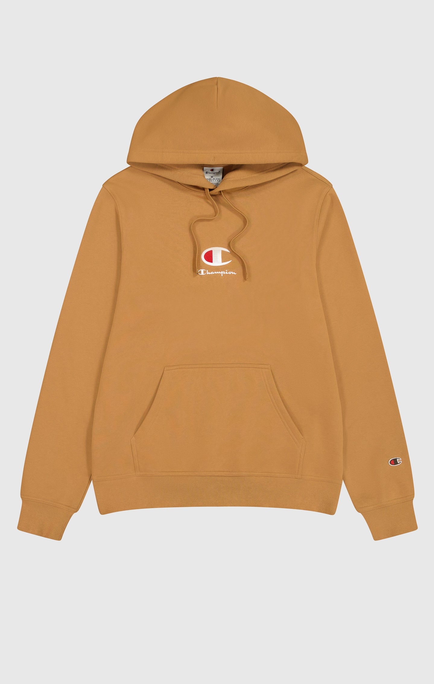 Sweatshirt à capuche en molleton avec grand logo C