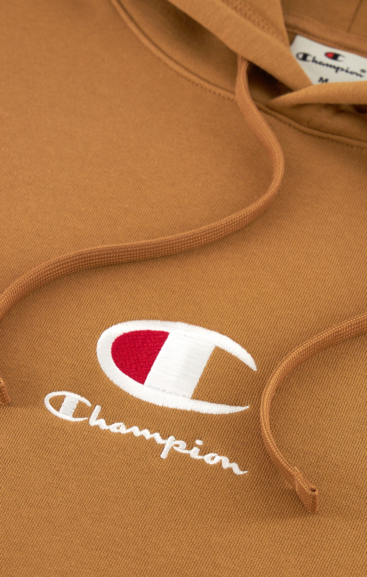 Sweatshirt à capuche en molleton avec grand logo C