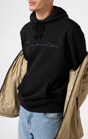 PROPAGANDA - FELPA CON CAPPUCCIO LOGO CROWN - 049938201_728 - Foto 3