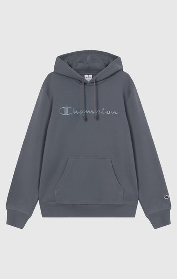 Sweat Homme à Capuche avec Doublure Polaire et Grand Logo Brodé Icons